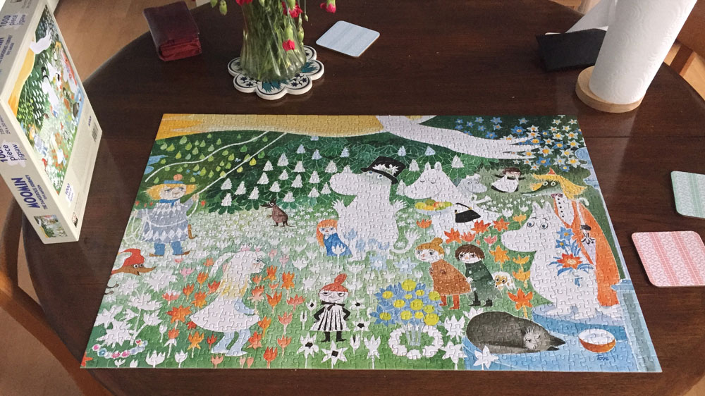 Nintendo NY on X: This 1000 piece premium puzzle features art