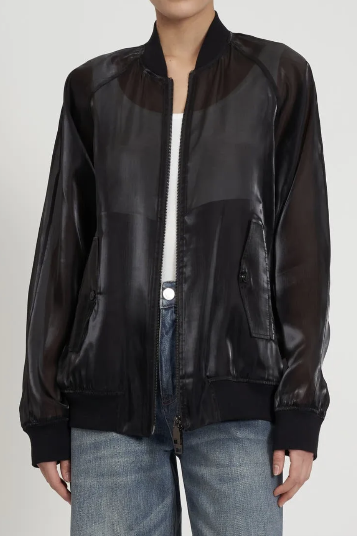 Johnny Sheer Bomber Jacket