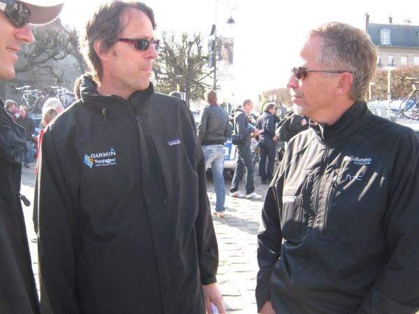 Garmin-Transition's Doug Ellis and Bob Stapleton of HTC-Columbia