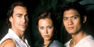 Kristanna Loken and the cast of Mortal Kombat: Conquest