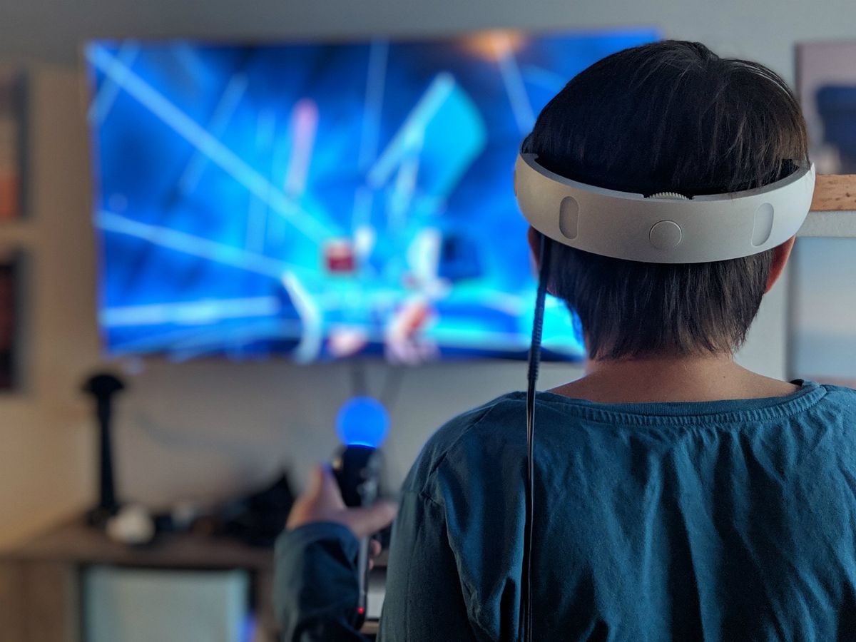 Beat Saber on PSVR