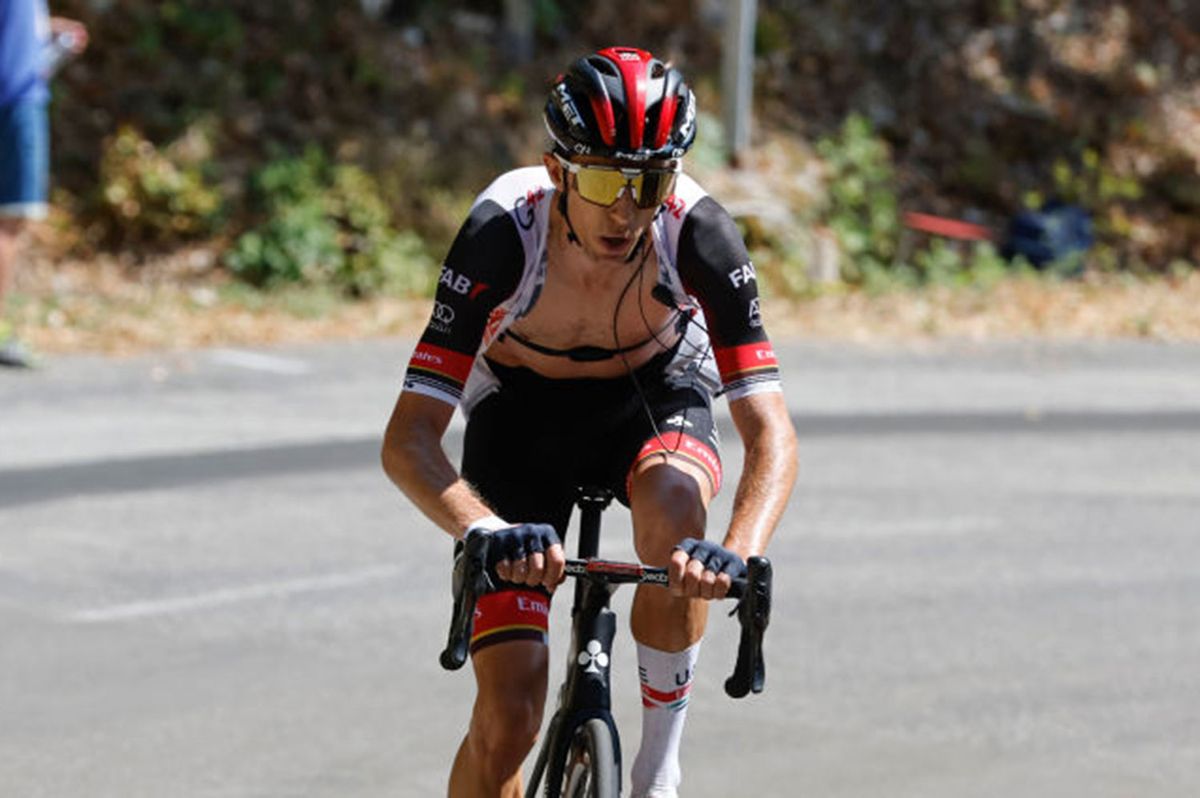 George Bennett (UAE Team Emirates) in action at the Tour de l&#039;Ain