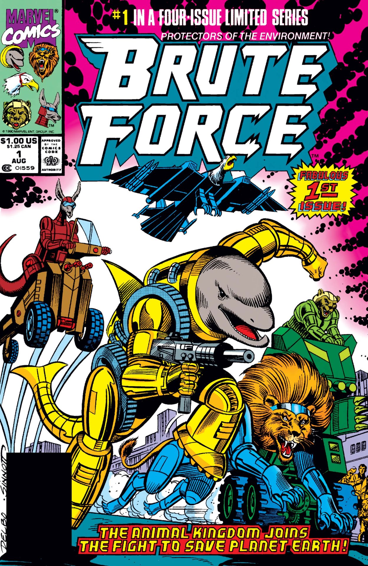 Brute Force #1 cover