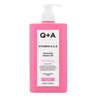 Q+A Aceite de ducha limpiador Vitamin ACE