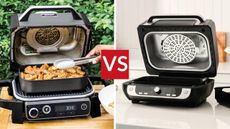 Ninja Woodfire Electric BBQ Grill and Smoker vs ProCook Air Fryer Health Grill