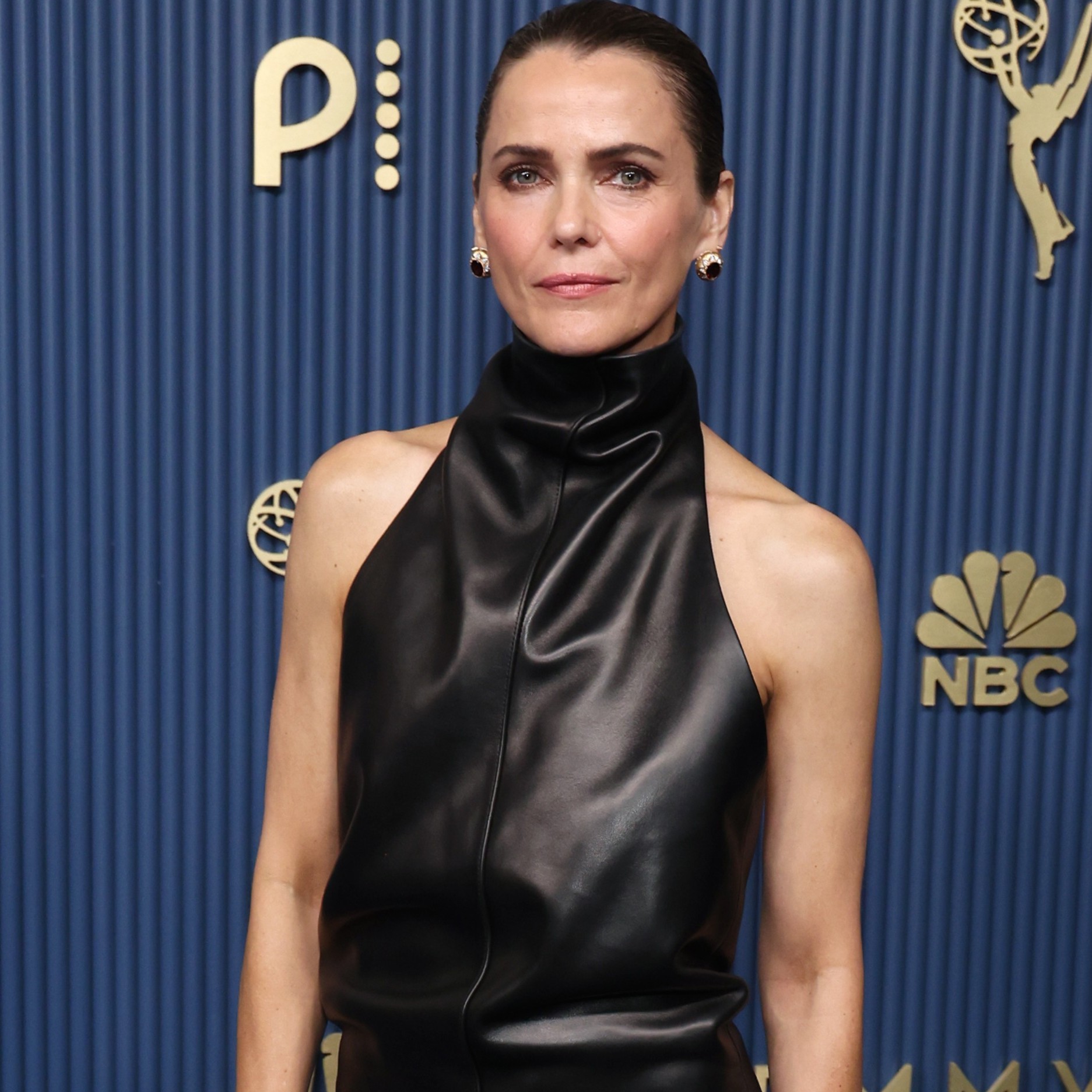 keri russell wears custom khaite dress to 2026 emmys