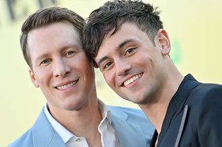 Tom Daley and his husband Dustin Lance Black.