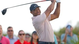 Tiger Woods at the Hero World Challenge