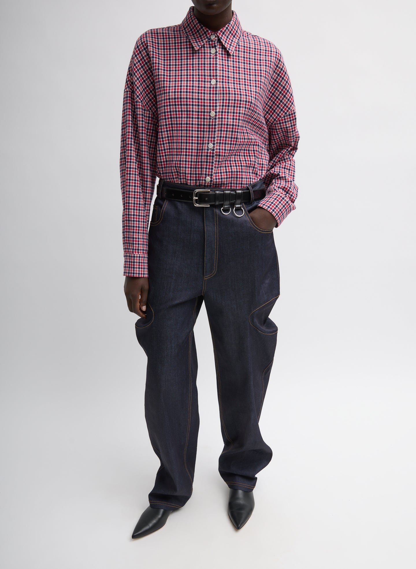 Indigo Denim Ernest Jean - Dark Denim / 24s / F225id3418