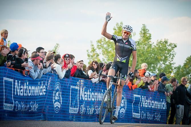 Ryan Trebon (Cannondale) takes the win. Colorado Cross Classic.