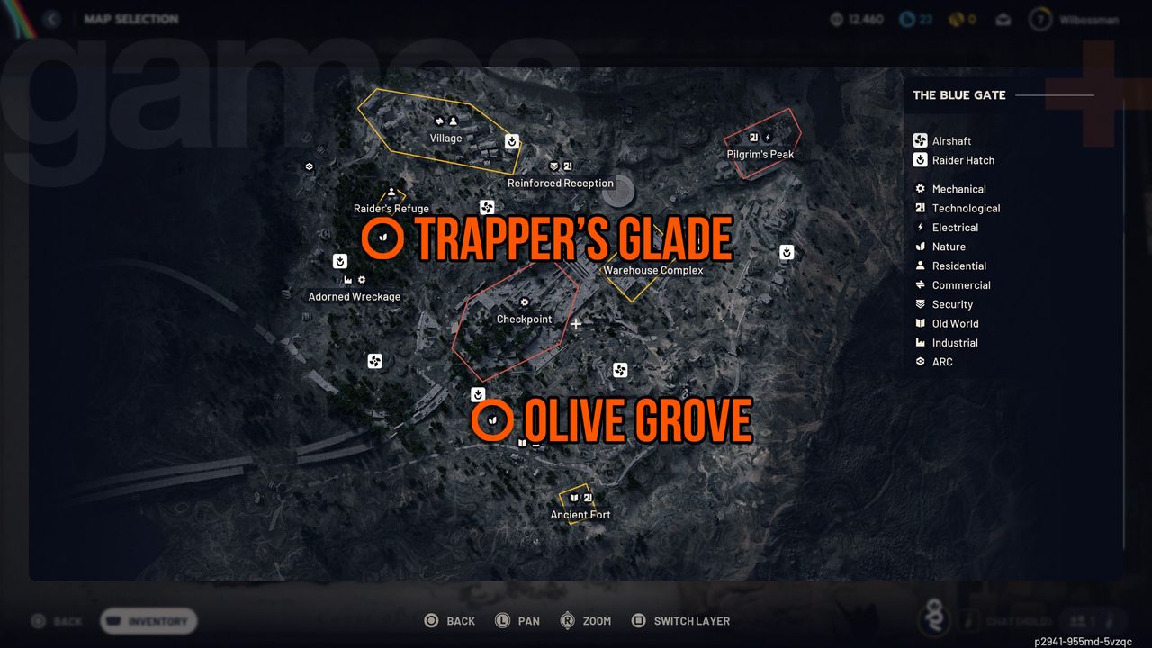 Where to find Arc Raiders Apricots on The Blue Gate map