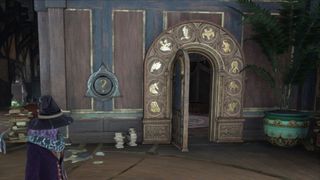 Hogwarts Legacy Puzzle Doors Near Charms Classroom