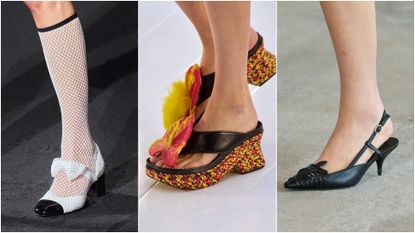 Loewe spring 2023 shoe trends