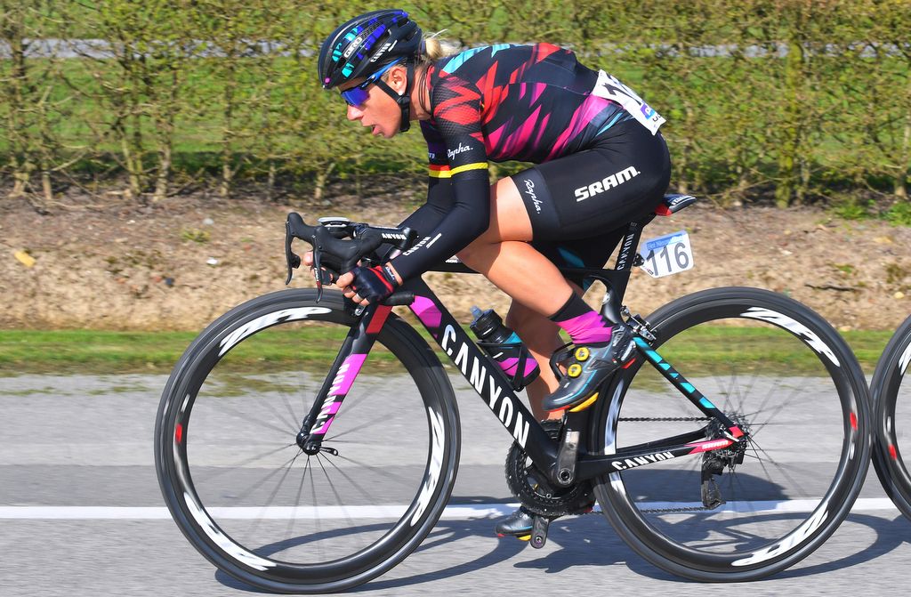 Trixi Worrack (Canyon SRAM Racing) finished in 100th place