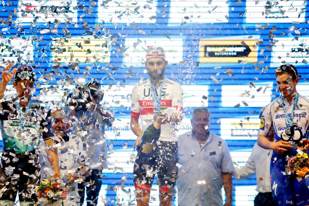 By winning the final stage in San Juan, Fernando Gaviria (UAE Team Emirates) took his third stage victory at the 2020 Vuelta a San Juan