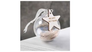 Personalised Bauble Gift For Teachers