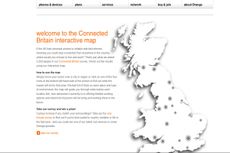 Orange's Connected Britain map