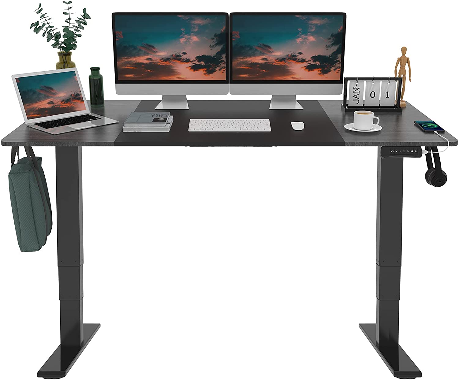 FlexiSpot E8 / EP4 electric standing desk review: Adjustable comfort ...