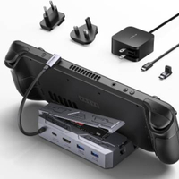  Docking Station for Steam Deck/ROG Ally, Younik 5-in-1