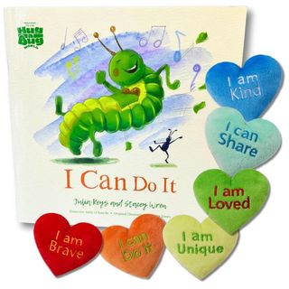 I Can Do It children's book, with heart affirmations