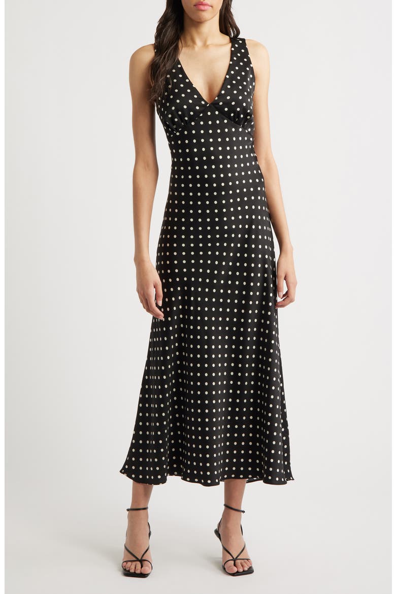 Julia Polka Dot Slipdress