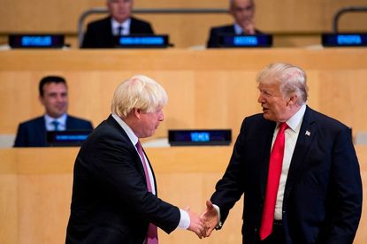 Donald Trump and Boris Johnson.