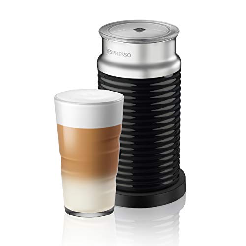 Nespresso Aeroccino 3 Milk Frother, Automatic Hot and Cold Foam for Lattes and Cappuccinos
