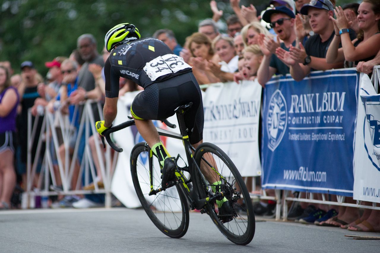 Ty Magner (Holowesko) on the way to the win.