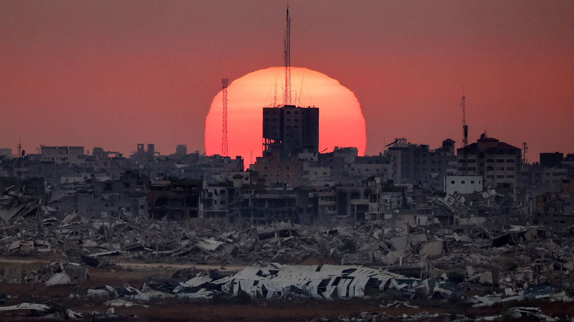 A sunset
