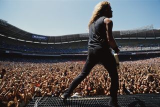 Metallica at the Robert F Kennedy Memorial Stadium, Washington DC in 1988