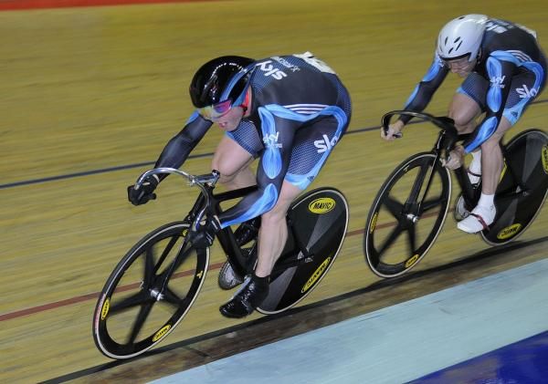 Sir Chris Hoy at speed