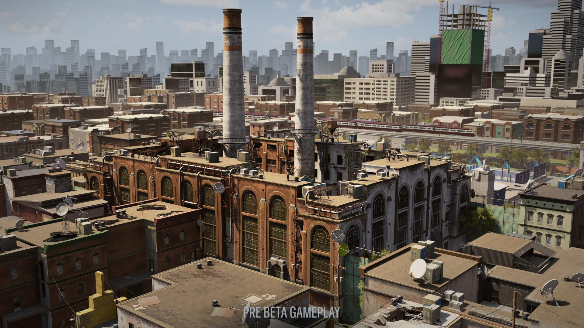 A wide view of the District map in Tom Clancy's Rainbow Six Siege X, used for the new Dual Front mode