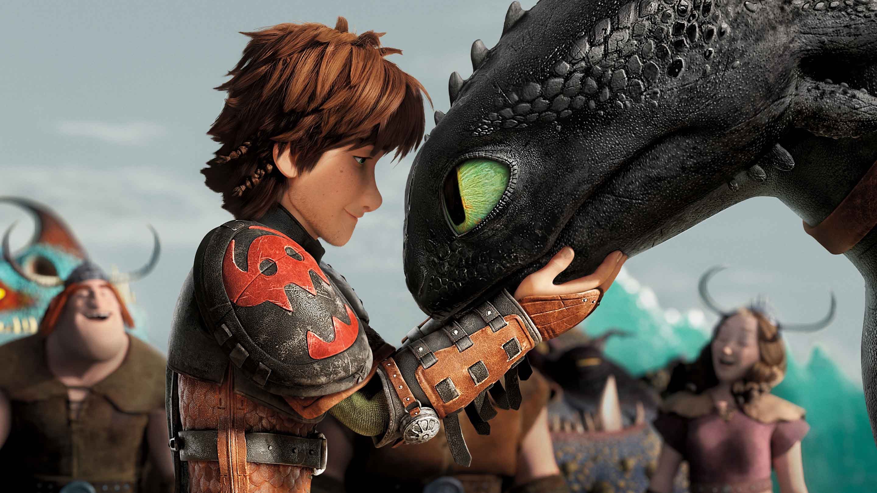 Hiccup and Toothless sharing a moment in How to train your dragon 2, Best family movies on Netflix