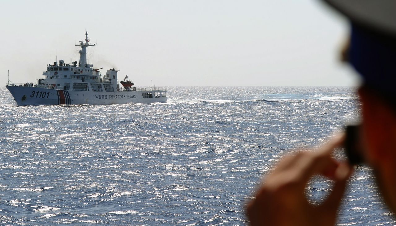 China is misleading about its use of the South China Sea.