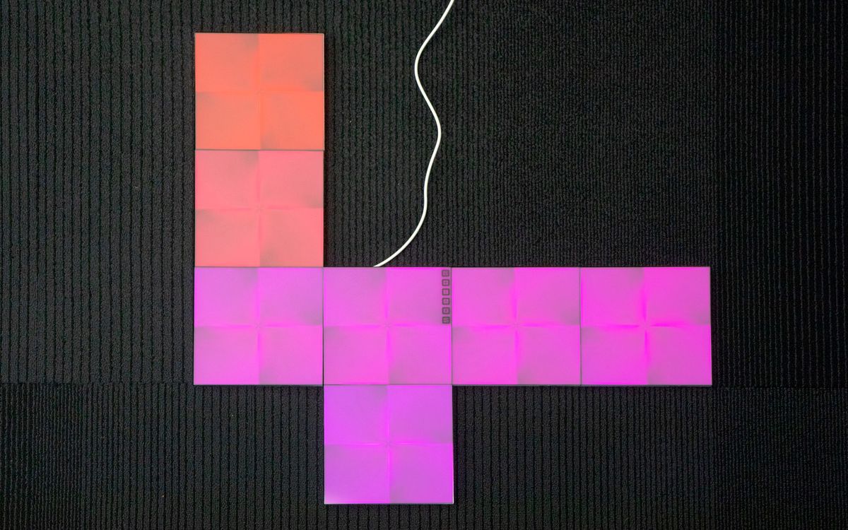 Nanoleaf Canvas review: These smart lights bring your walls to life ...