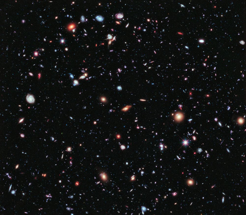 Hubble Telescope Reveals Deepest View of Universe Ever | Space, image size:1000x872