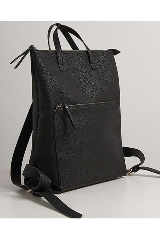 Baden Black Rectangular Backpack Large - was £49.50, now £37.12