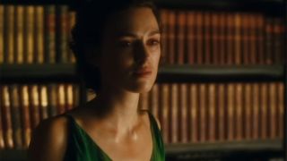 Keira Knightley in Atonement's green dress "seen."