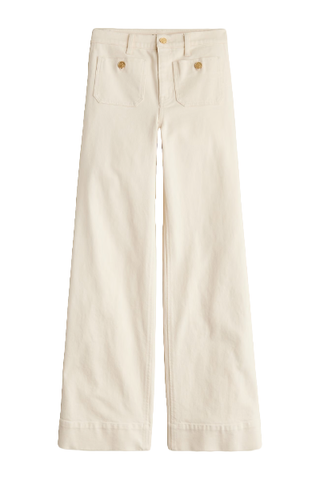 Sailor Denim Trousers in Ecru (Were $158) 