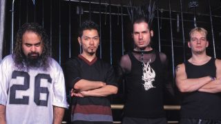 Static-X against a cage