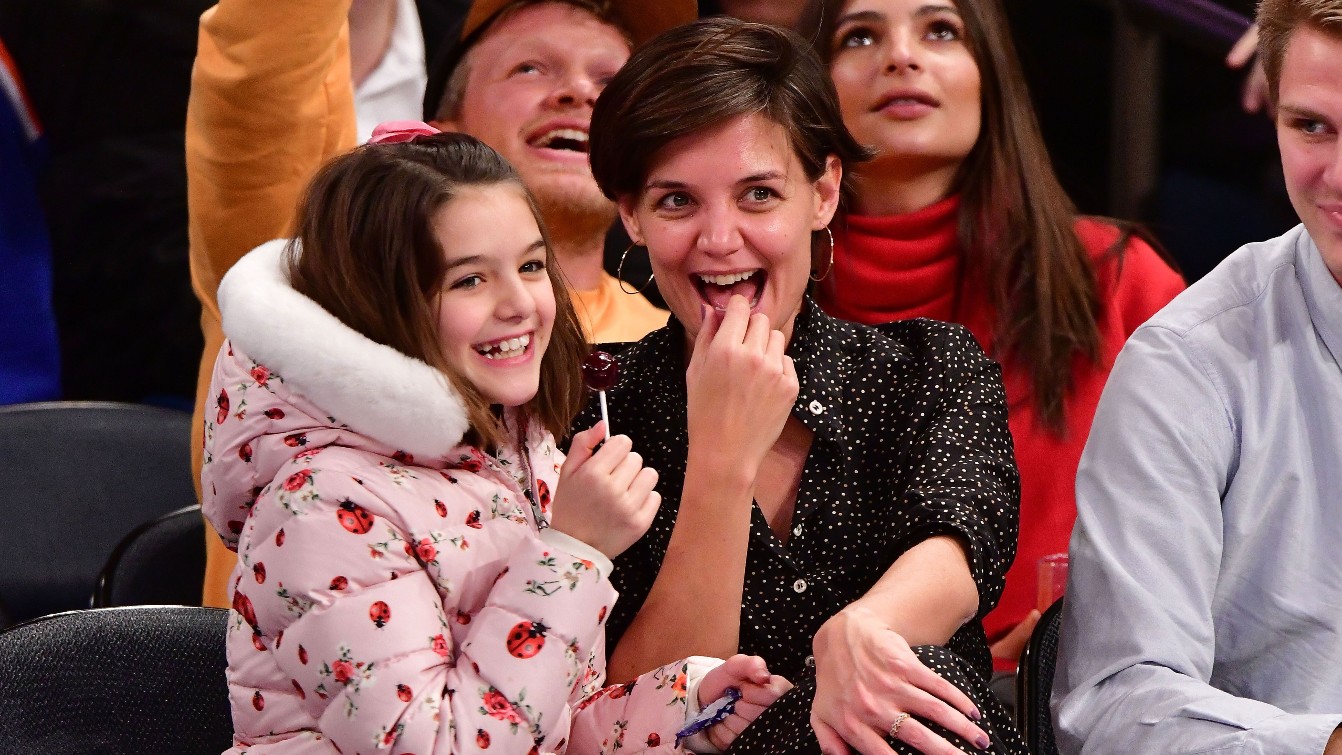 Katie Holmes describes how she, daughter Suri spent quarantine