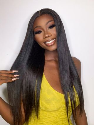 Glueless Silky Straight Wig