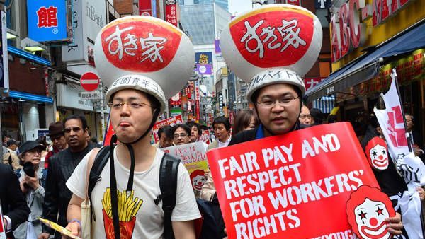 fast food strike