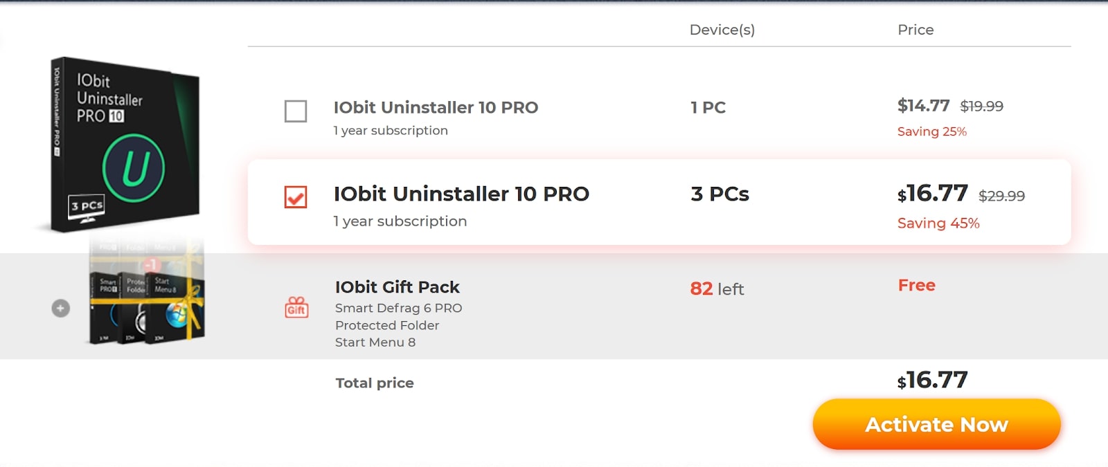 iobit uninstaller 8.4 giveaway key