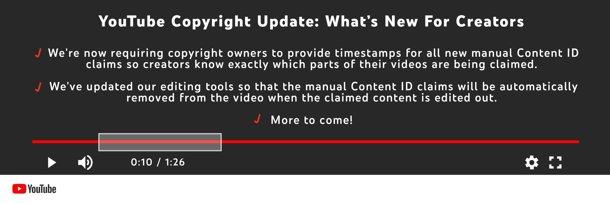 YouTube is making it easier for creators to deal with copyright claims ...