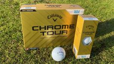 Photo of the Callaway Chrome Tour Golf Ball