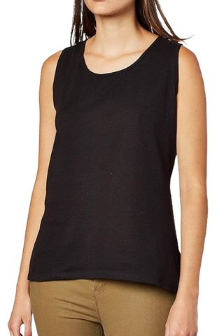 Mini-Ribbed Cotton Tank Top (Was $14) 