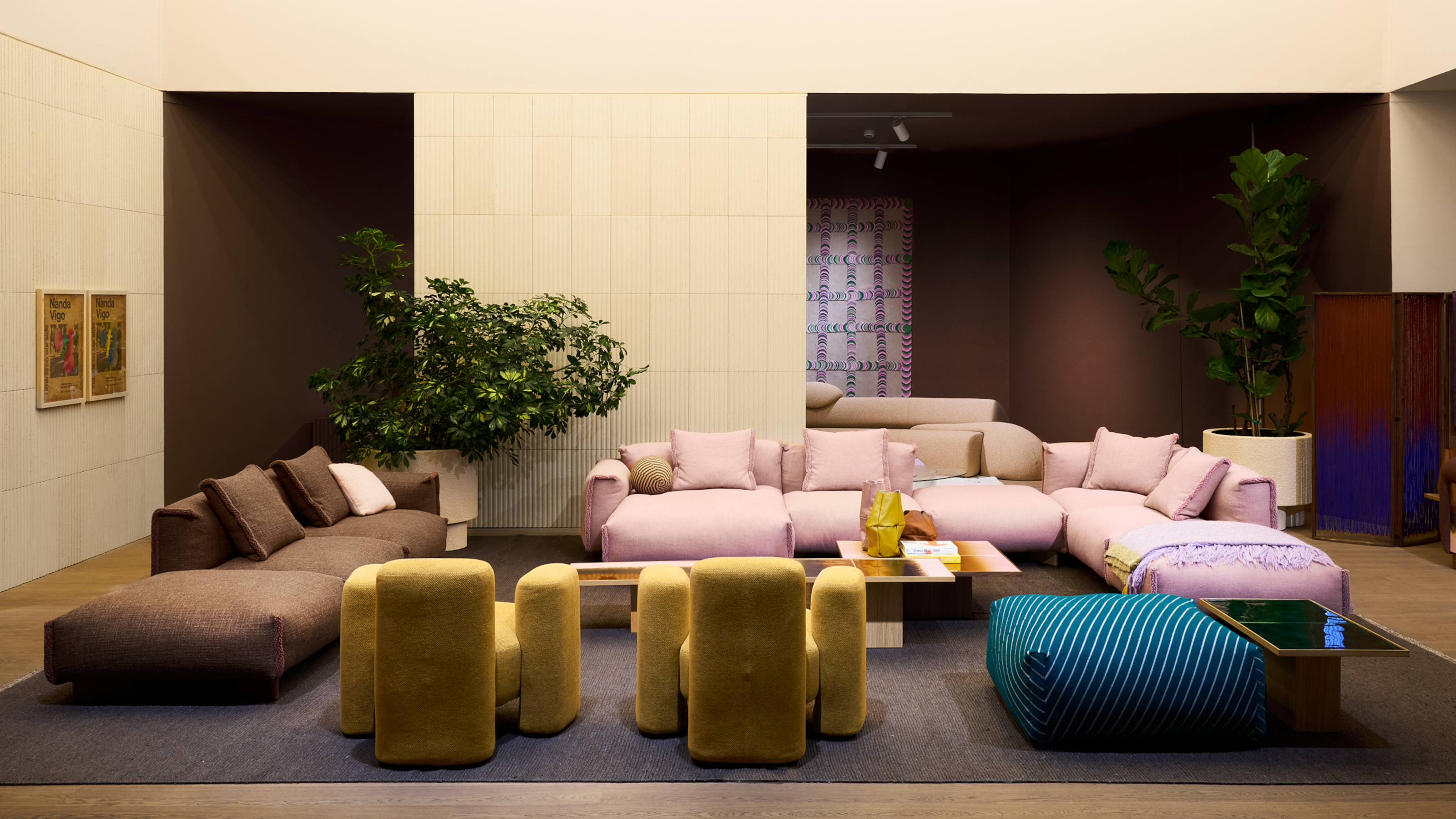 Moroso flagship showroom at Milan Design Week 2026