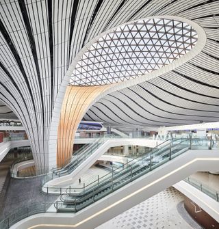 Beijing Daxing International Airport zha china interior