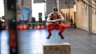 plyometrics box jump